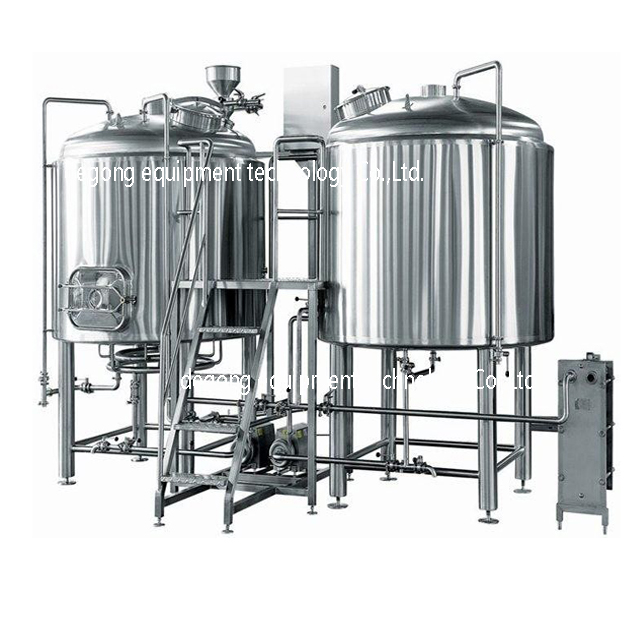 7BBL Edelstahl Kundenspezifische Craft Beer Brewhouse Ausrüstung mit Dampfheizung zum Verkauf