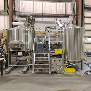 10BBL Individuelle Dimple Jacke Dampf zu verkaufen Industrie gebrauchte Bierherstellung Maschine / Anlage beheizt