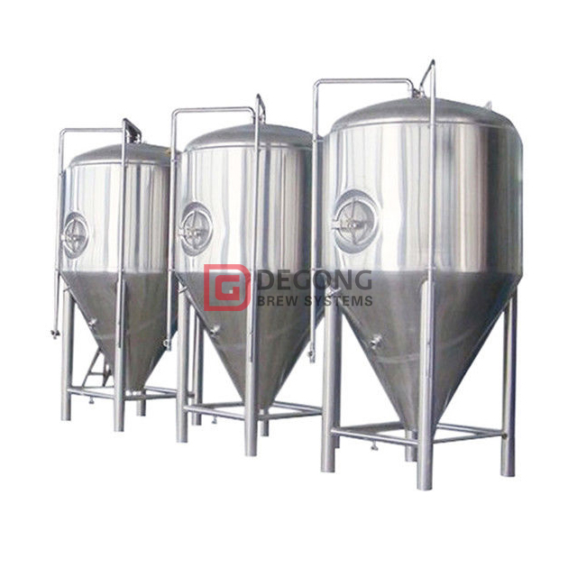 Zylinder aus rostfreiem Stahl-konischen Behälter Fermentor 1000L mit Top / Side Hatch Brewing System Hersteller