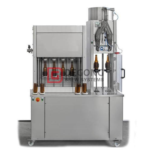 Vollautomatische isobare Glasflaschen-Bierabfüllmaschine / Abfülllinie zu verkaufen