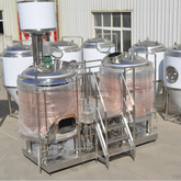 500L Customized Red Copper Turnkey Brauerei Zubehör zum Verkauf