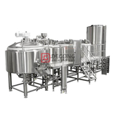 1500L Edelstahl Bier Craft Brewery System 2/3/4 Schiff Brewhouse Equipment Anlage