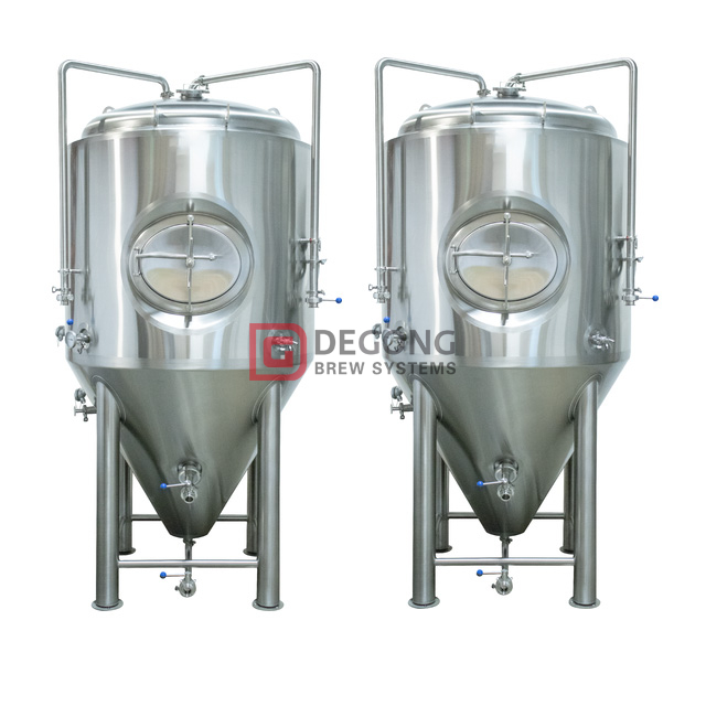10HL Kühlmantel Edelstahl konischer Gärtank Brausystem Hersteller Bier Produktionslinie Popularität Australien