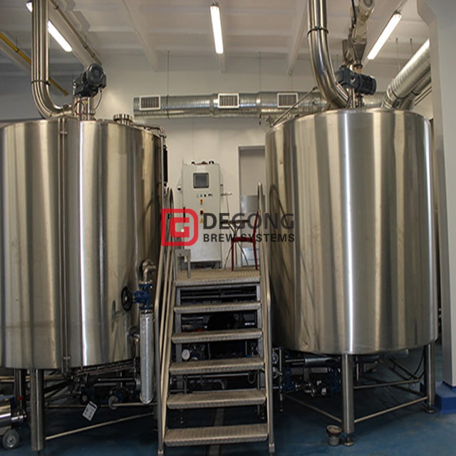 500L Commercial Turnkey 3-Schiff Craft Beer Brewing Equipment zum Verkauf
