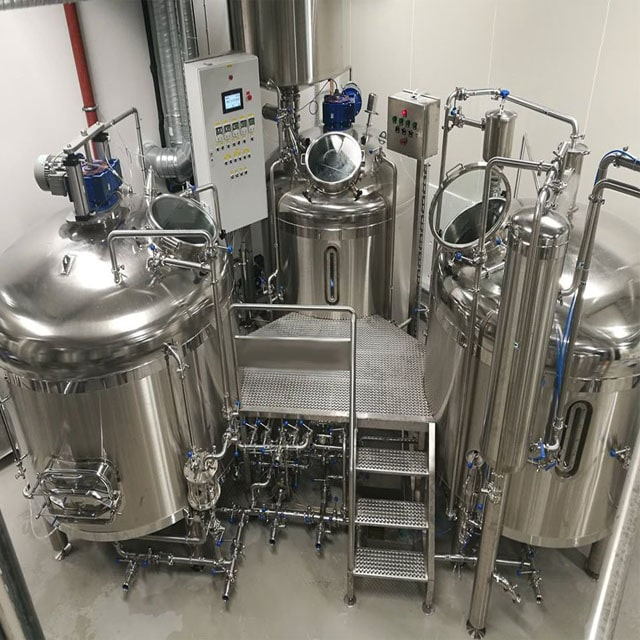 10BBL Commercial Craft Brewing Machine Brauereiausrüstung Brewhouse System SS304 CE-zertifiziert