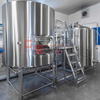 1000L doppelt isolierte Dampfheizung Turnkey Gravity Beer Brewing Equipment Komplette Brauerei