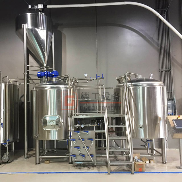 10BBL Dampfheizung Drei Gefäße Bierbrauerei Kommerziell Gebraucht Komplette Brauereiausrüstung