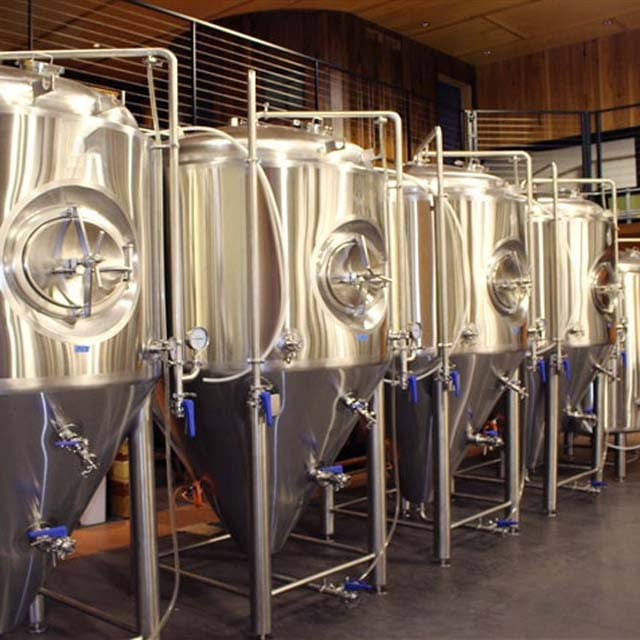1000L Automatische Brauereiausrüstung Gewerbliches Bierbrauen Maschinen ss304 Sanitär