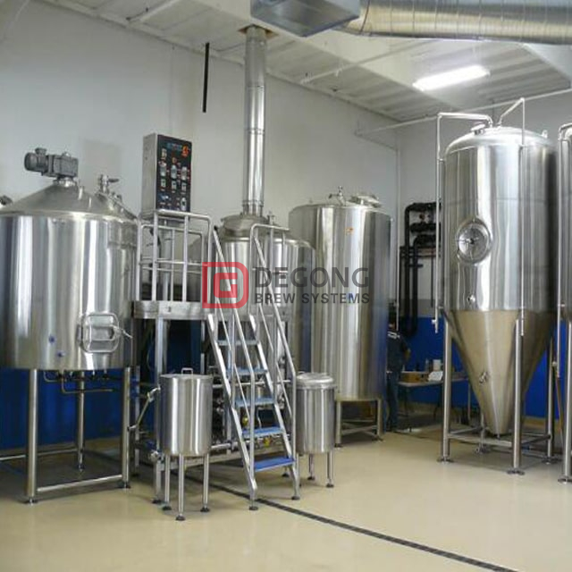Brauerei 1000L Sudhaus 3 Gefäße mit Dampfdampferzeuger Überlegene Edelstahlkonstruktion